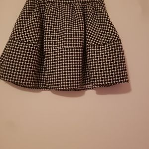 Express Polka-dot structured Skirt